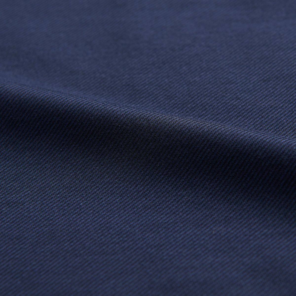 Knitted cotton-polyester over a contrast weft