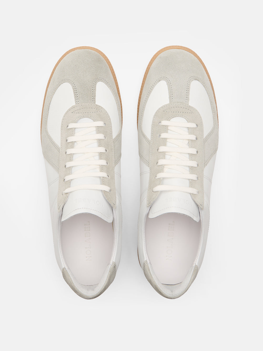 Carson Leather Suede FW01001-WHT