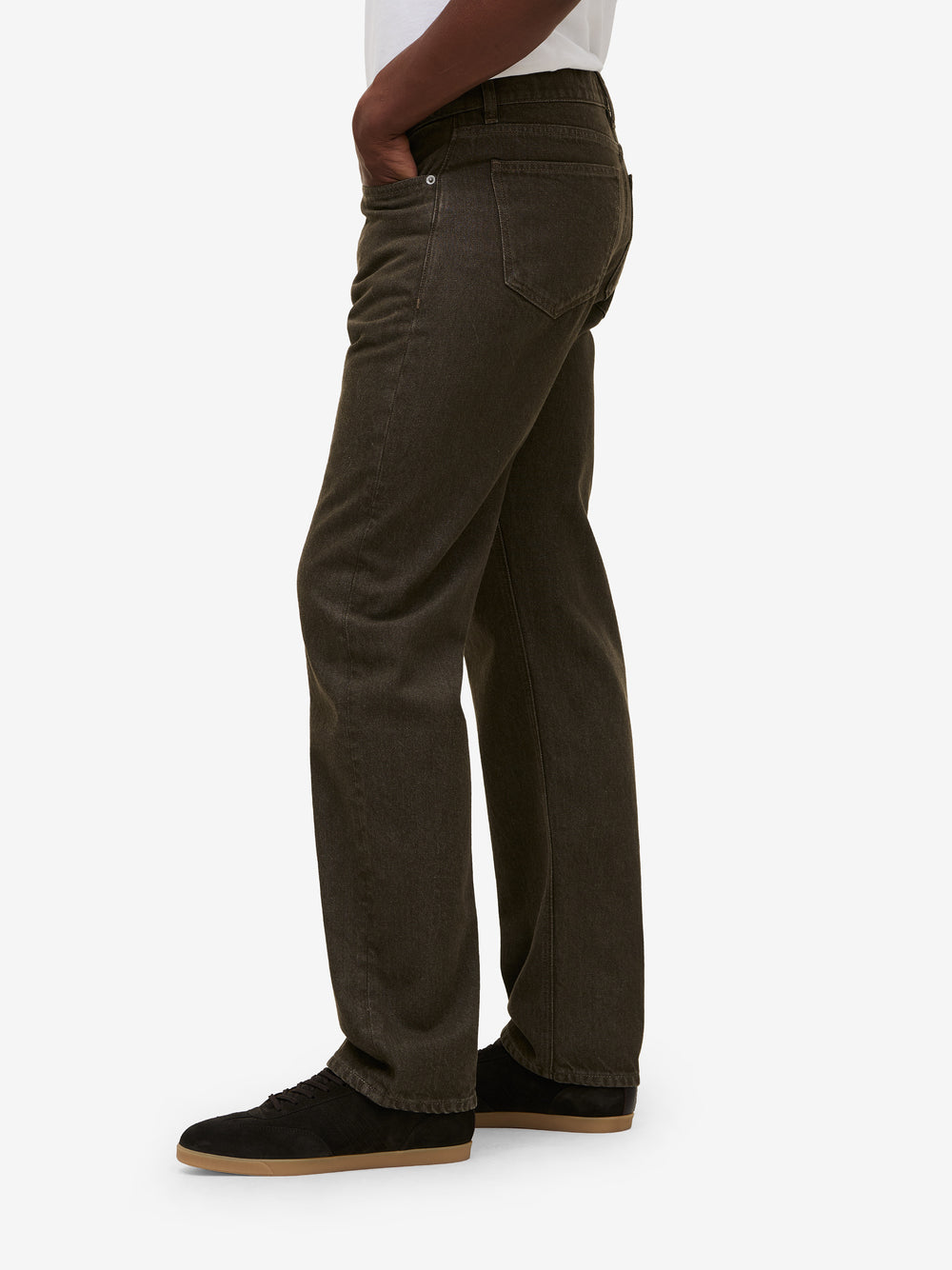 Carlin Rigid Denim Cotton JE01002-BRW