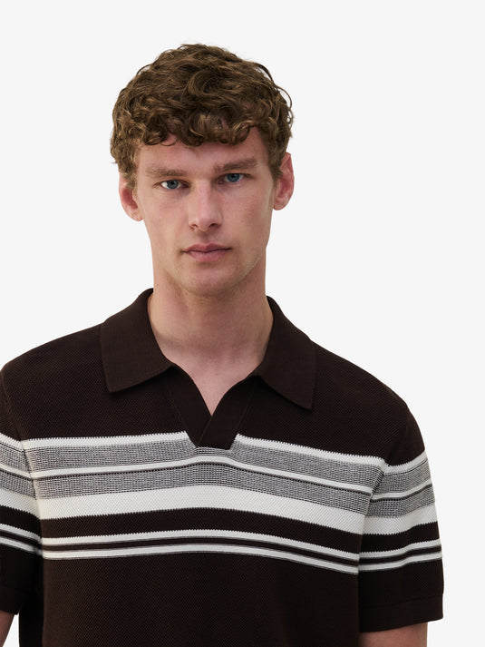 Ethan Cotton Stripe KW01021-DBR