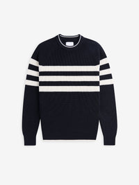 Evan Cotton Stripe KW01024-NVY
