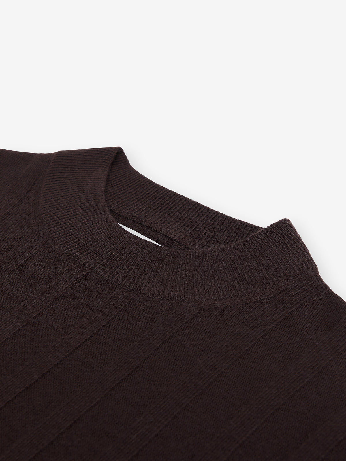 Oliver Rib Merino Modal Blend KW01026-DBR