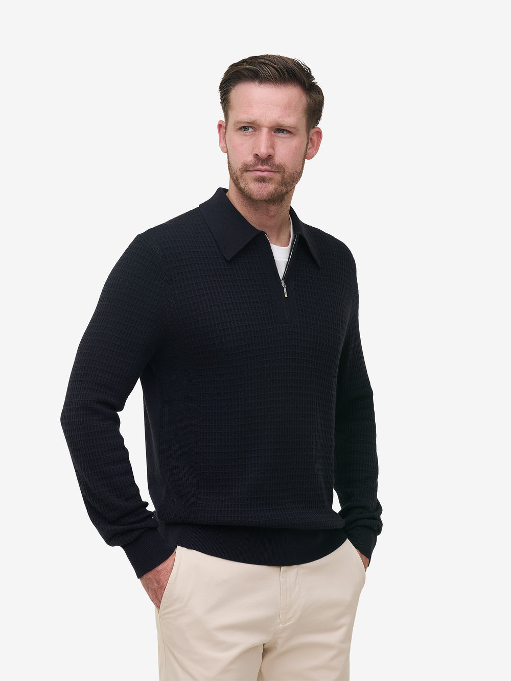 Winston Merino Modal Blend KW01031-NVY