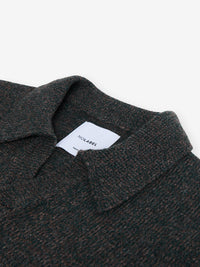 Parker LS Wool Blend Flecked KW01033-GHE