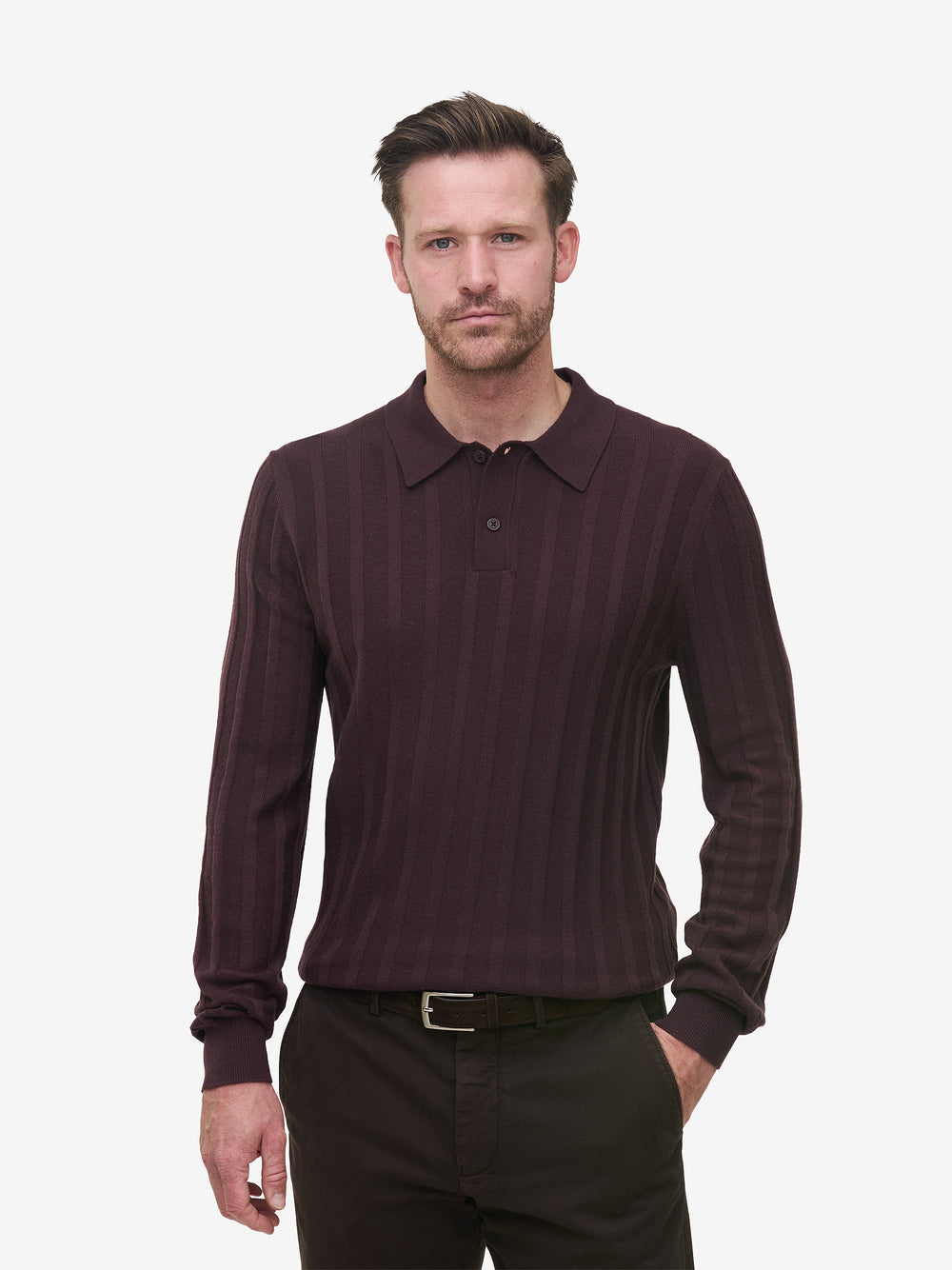 Harvey Rib Merino Modal Blend KW01035-FBR