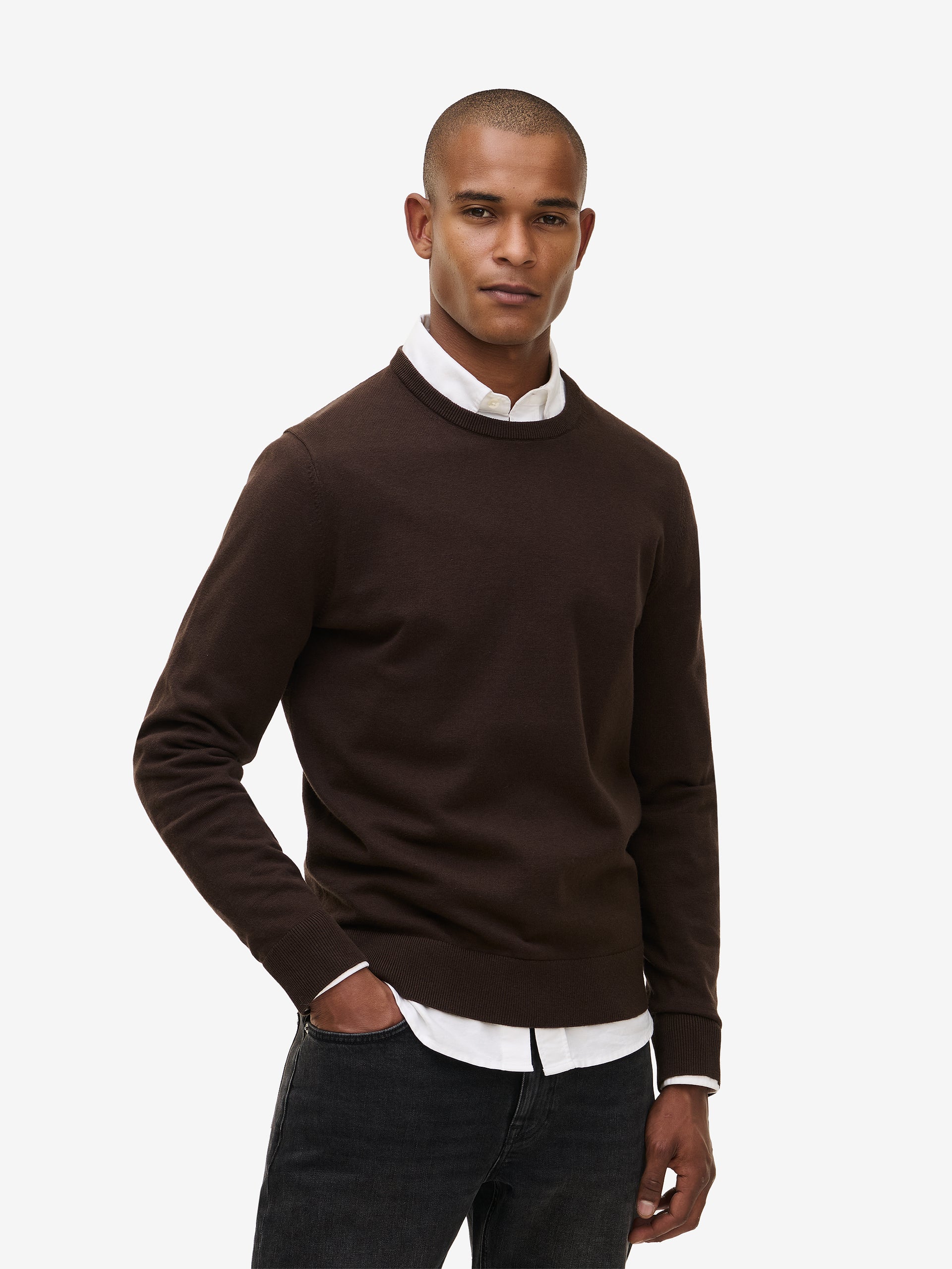 Soho Heavyweight Cotton-Silk KW20101-DBR