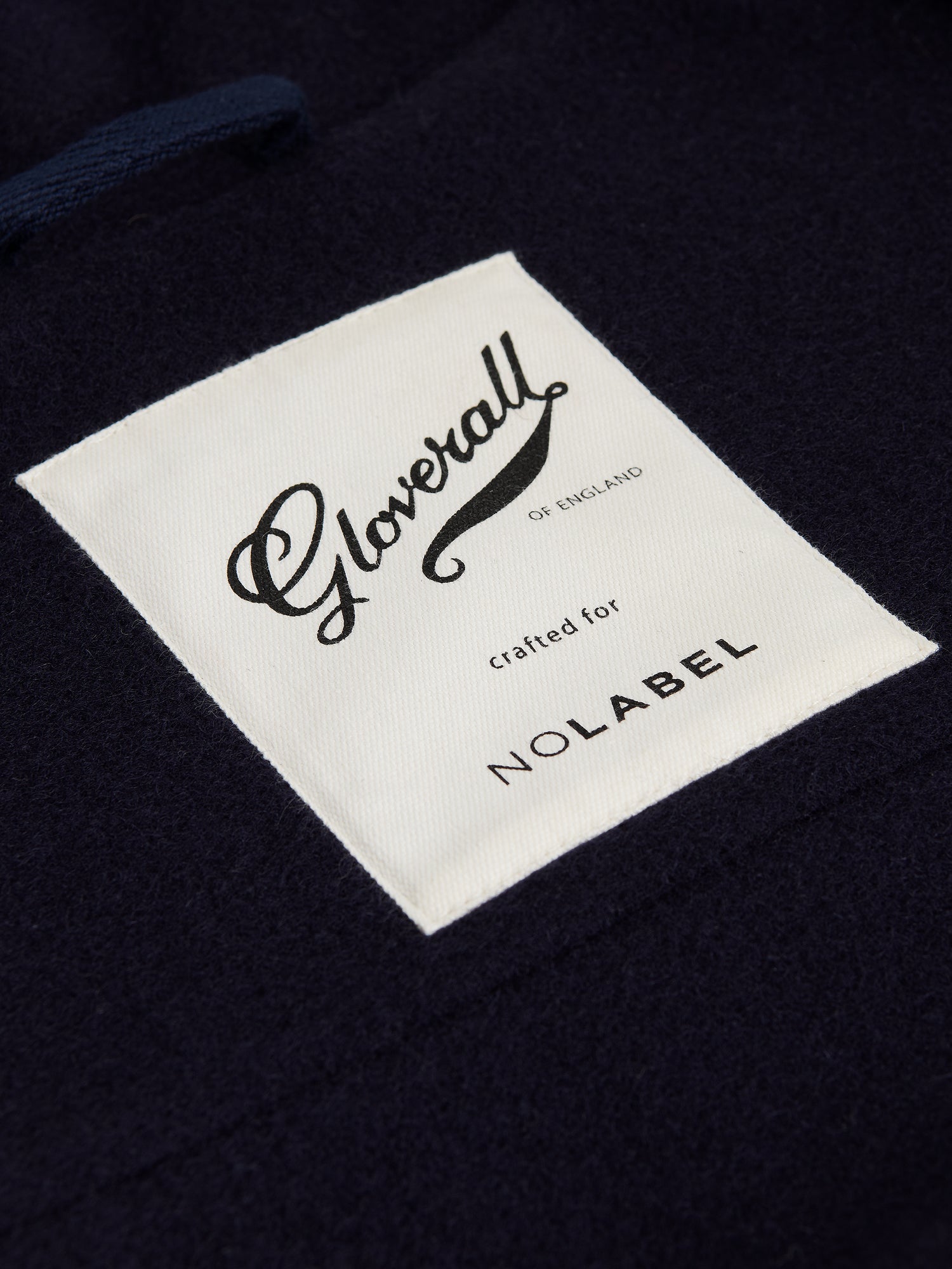 Gloverall x No Label Monty Coat Wool OW00042-NVY