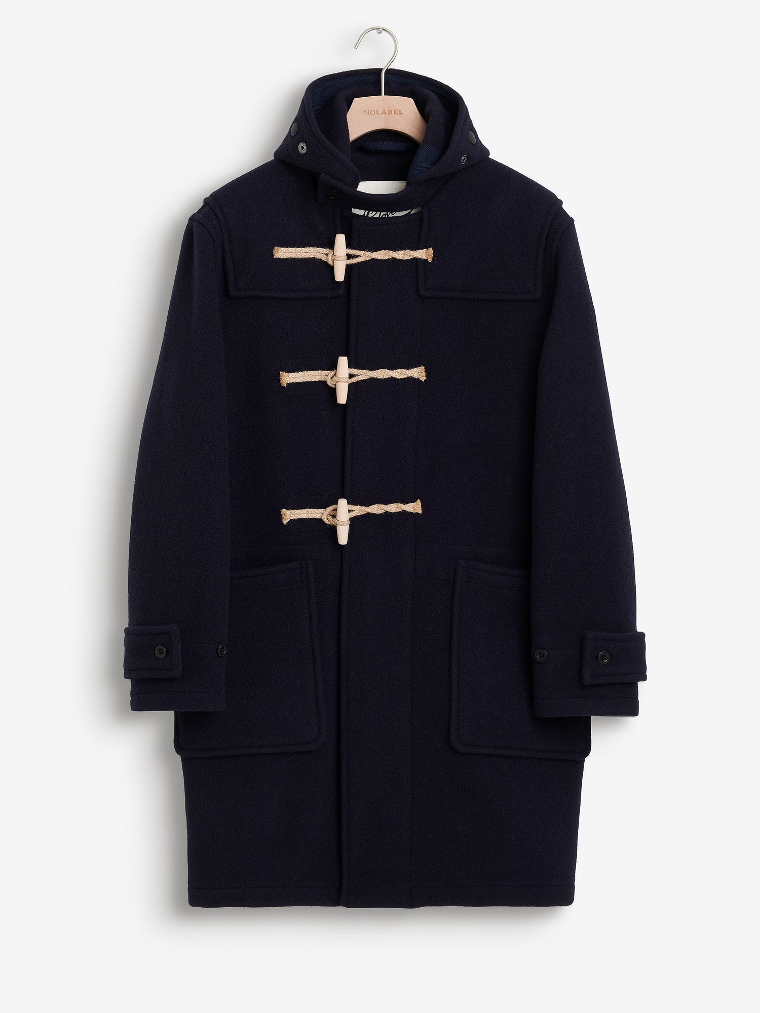 Gloverall x No Label Monty Coat Wool OW00042-NVY
