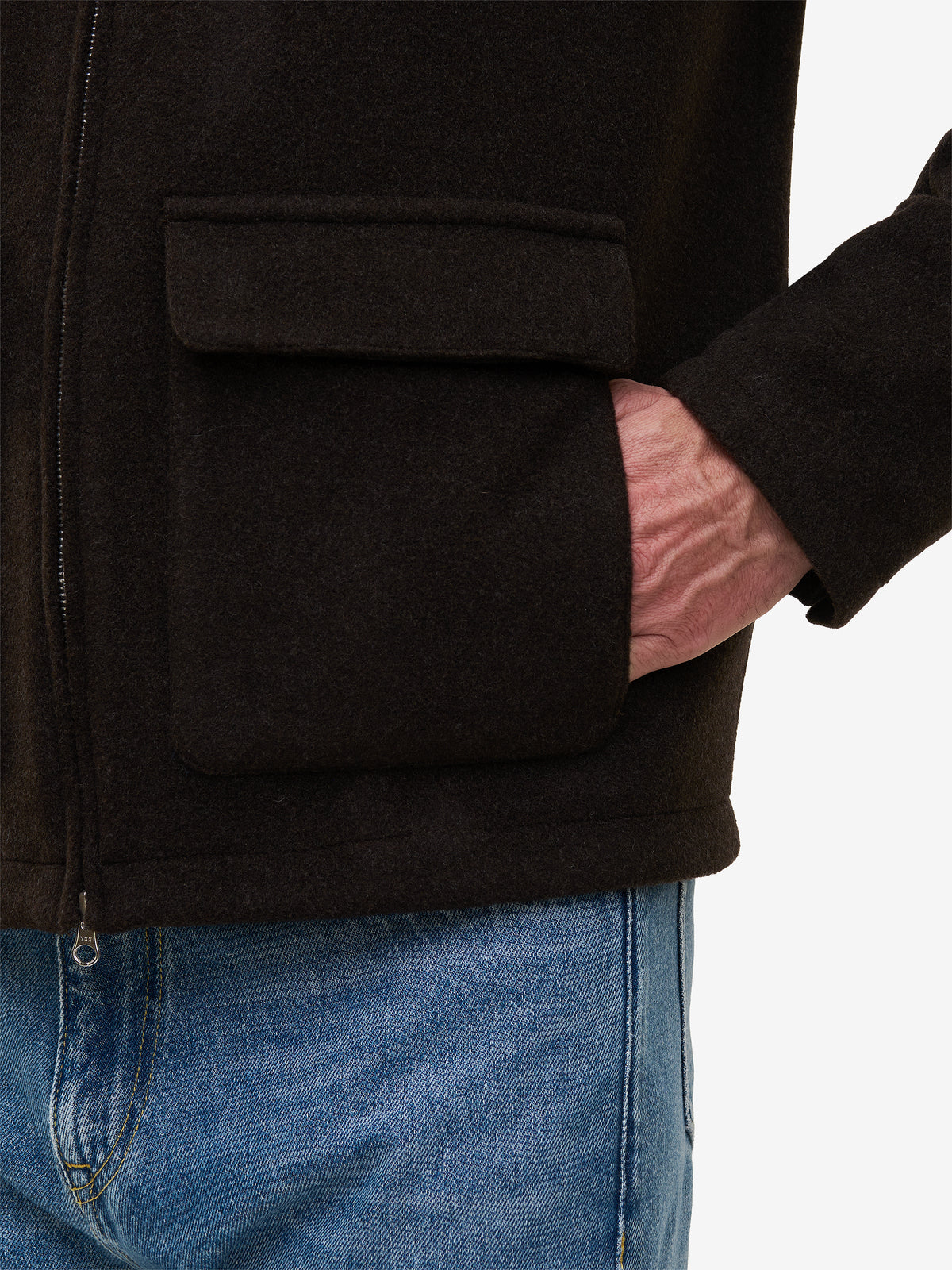 Vance Wool Blend OW01001-DBR