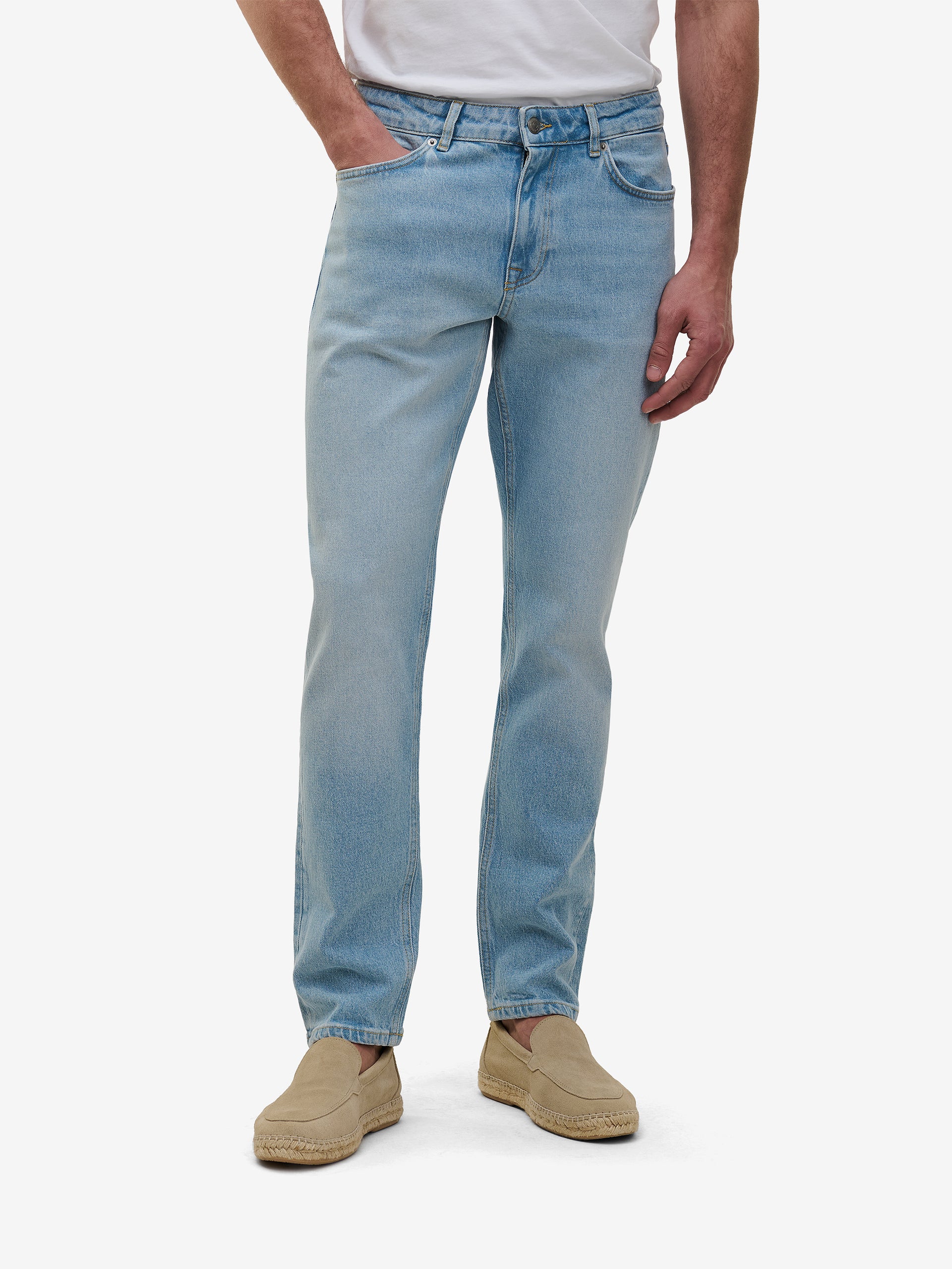 Yamane Heavyweight Denim Cotton-Stretch PA90108-LBL