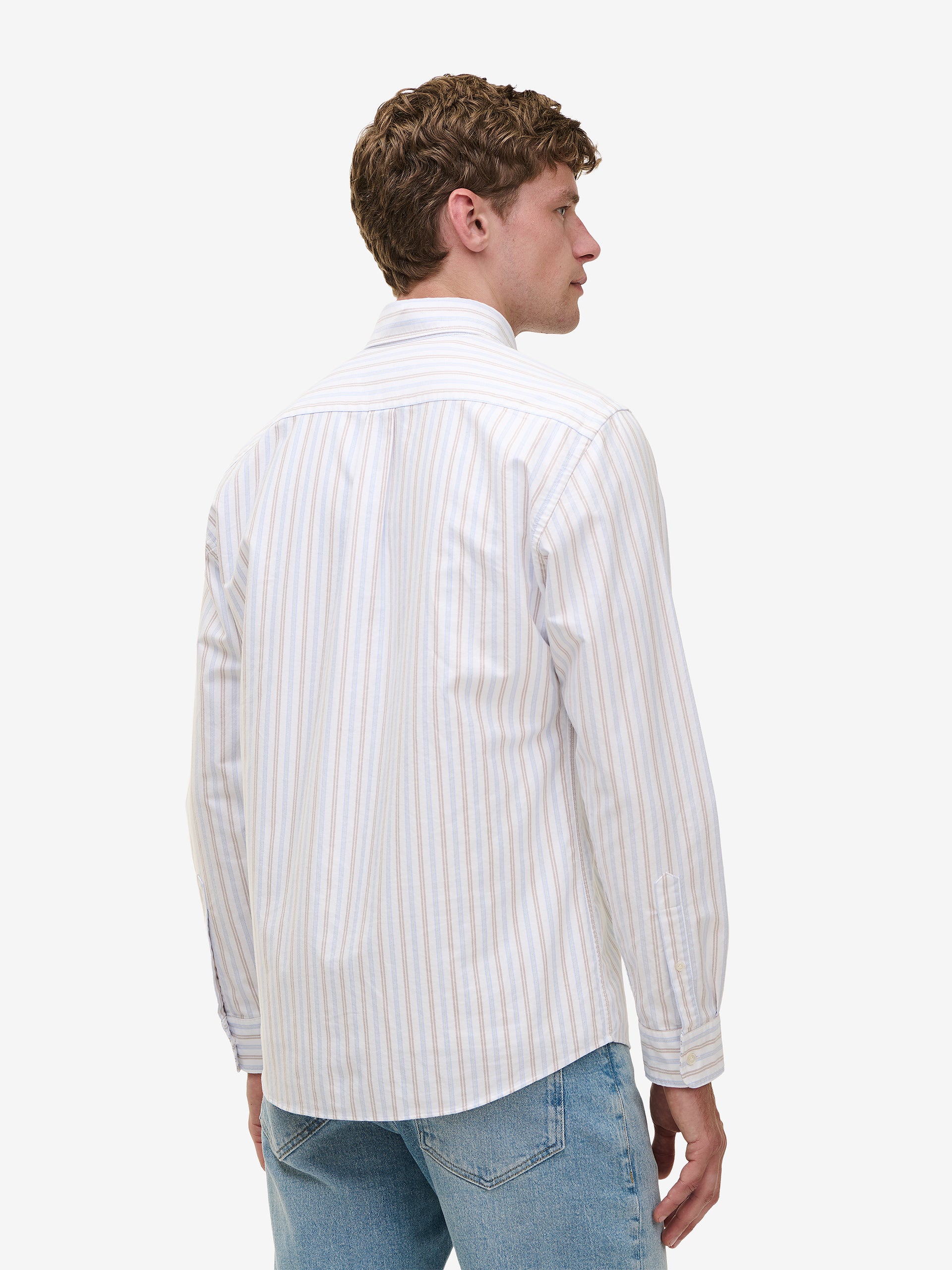 Maytown Heavyweight Oxford SH01004-BLU