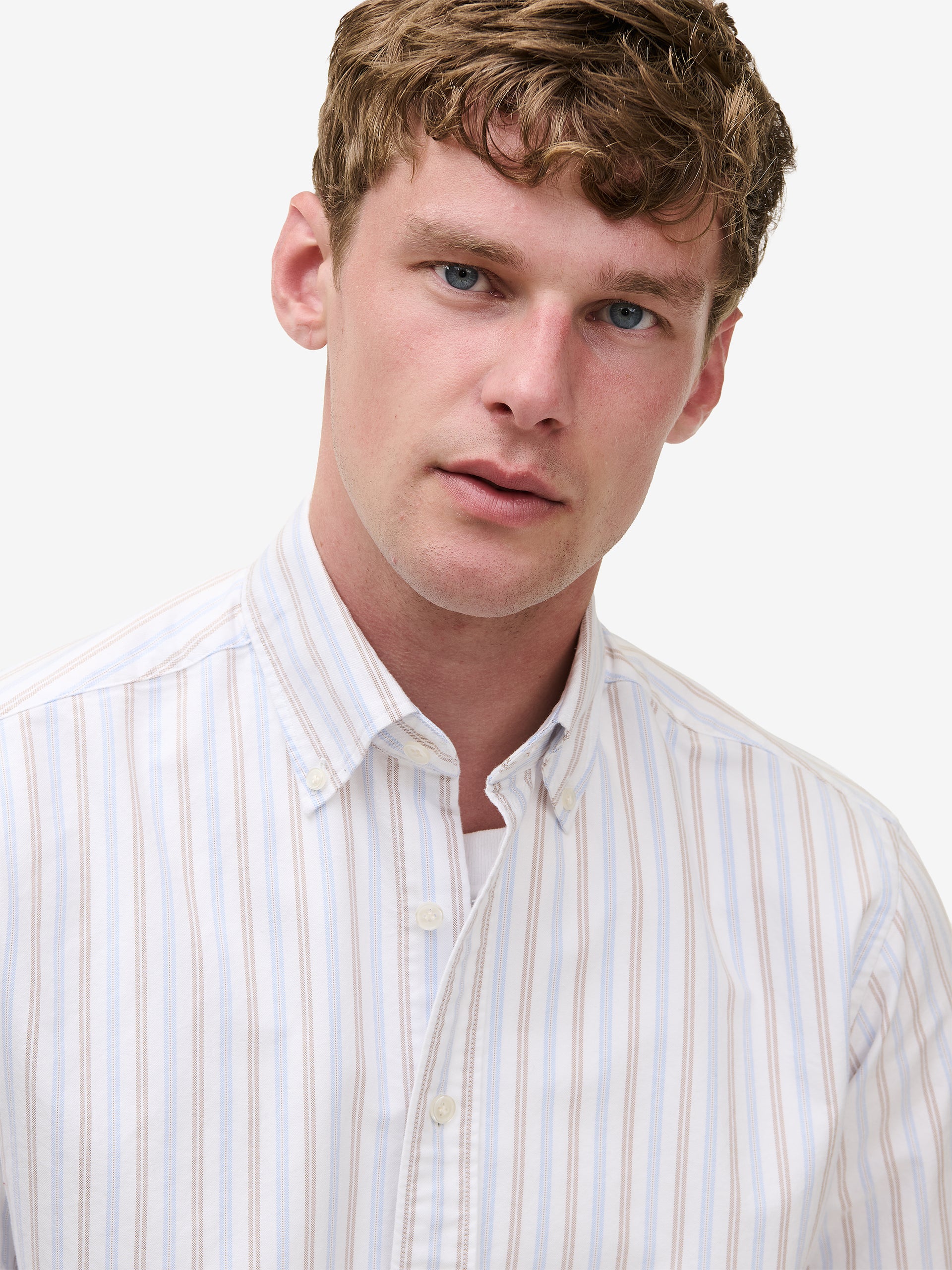 Maytown Heavyweight Oxford SH01004-BLU