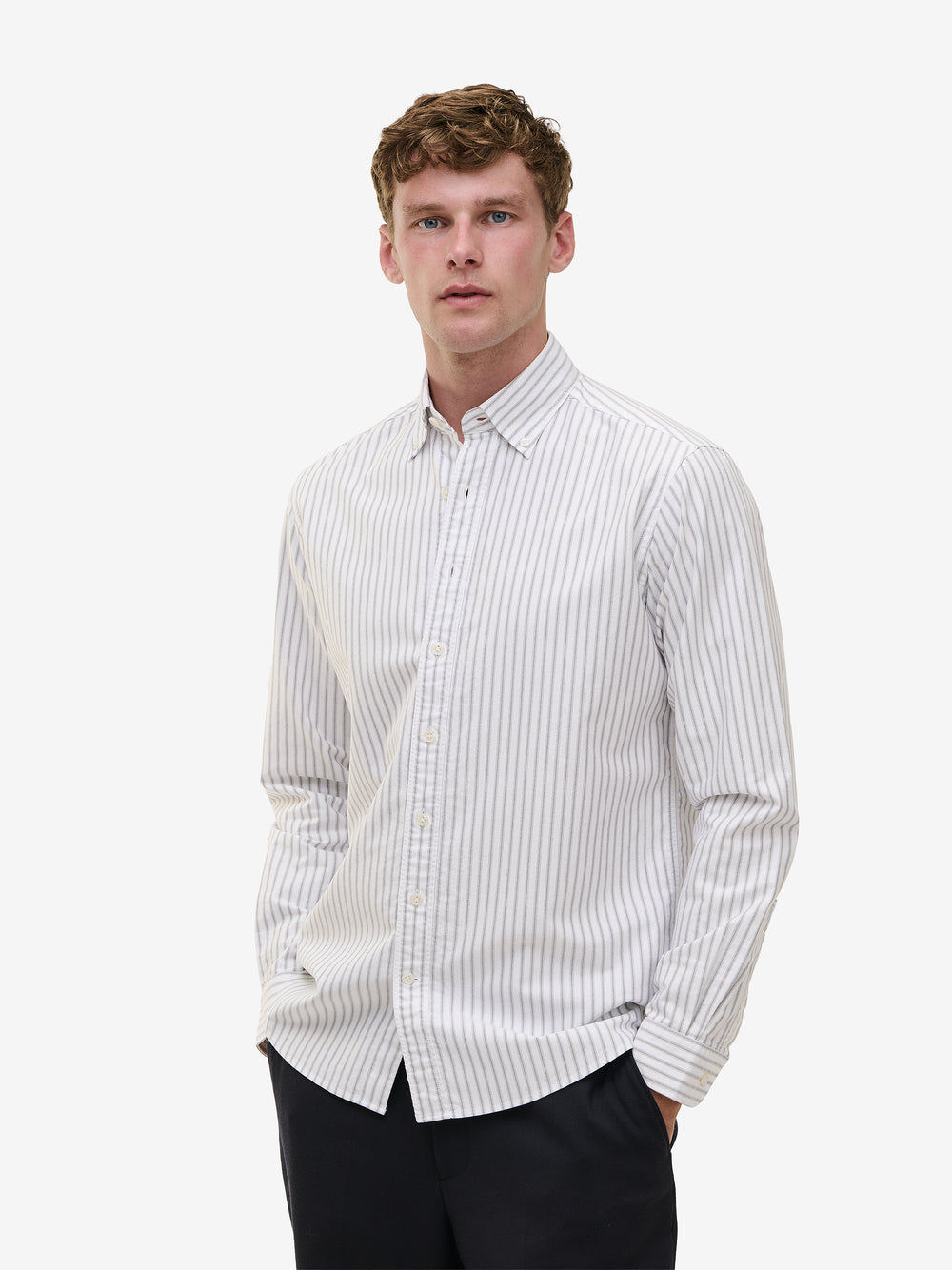 Maytown Heavyweight Oxford SH01004-BRW