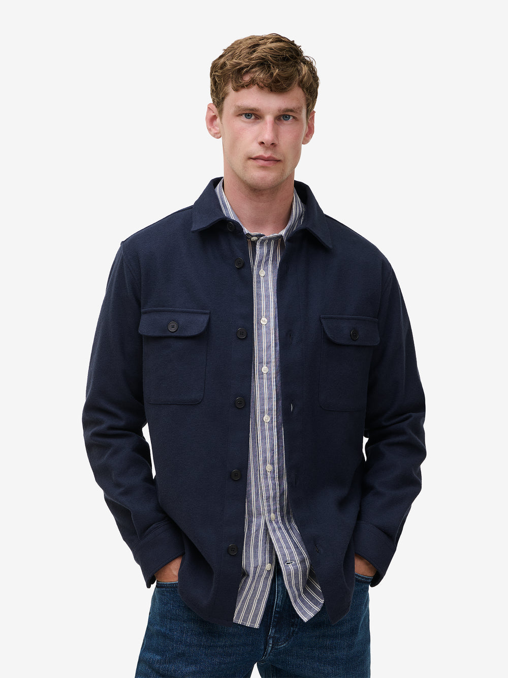 Ohio Flannel Cotton SH01006-NVY