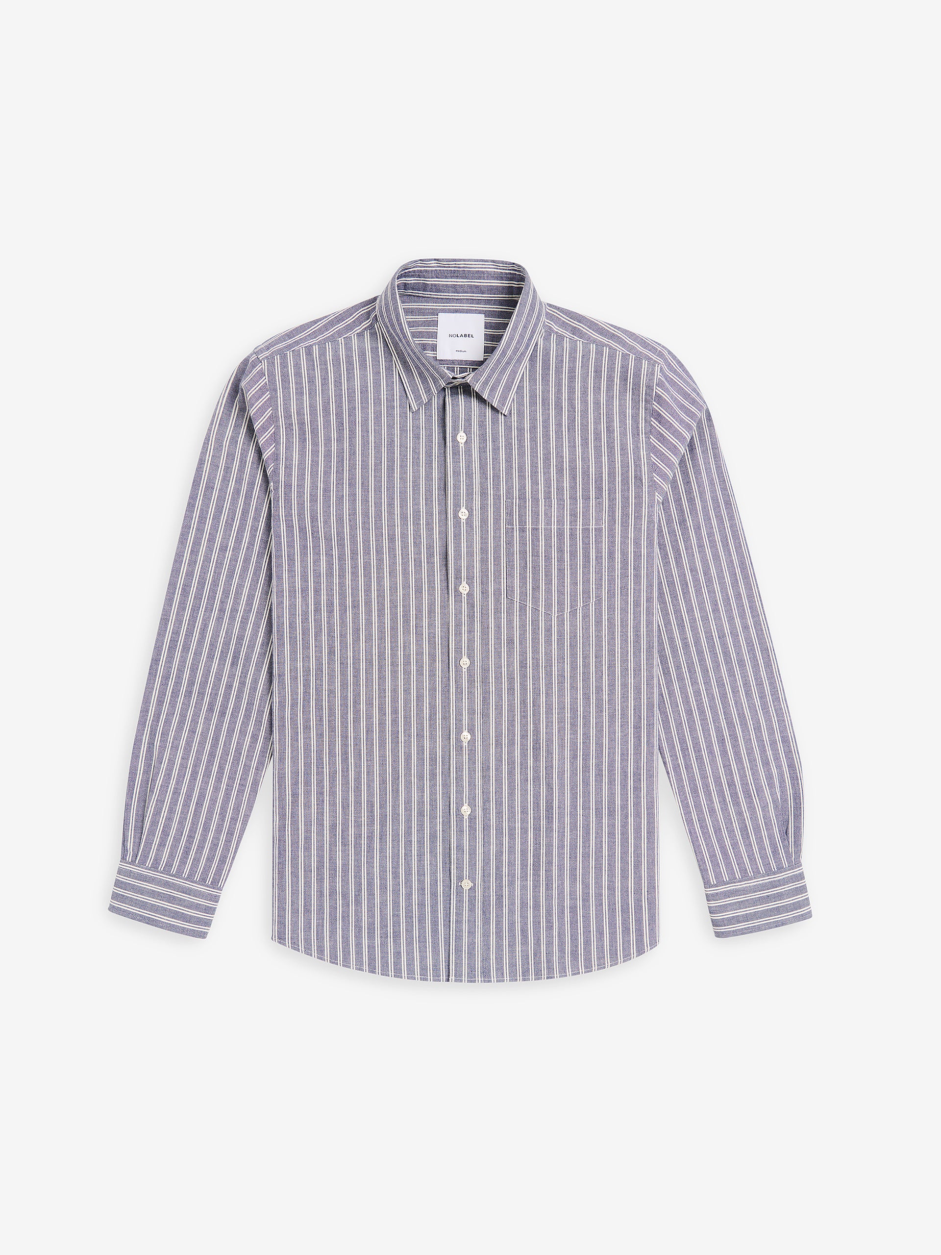 Brookvale Wide Stripe Cotton SH01009-BLU