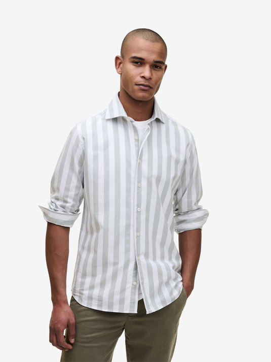 Specialist Oxford Cotton Butcher Stripe SH01012-SSA