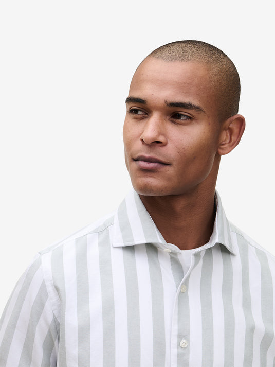 Specialist Oxford Cotton Butcher Stripe SH01012-SSA