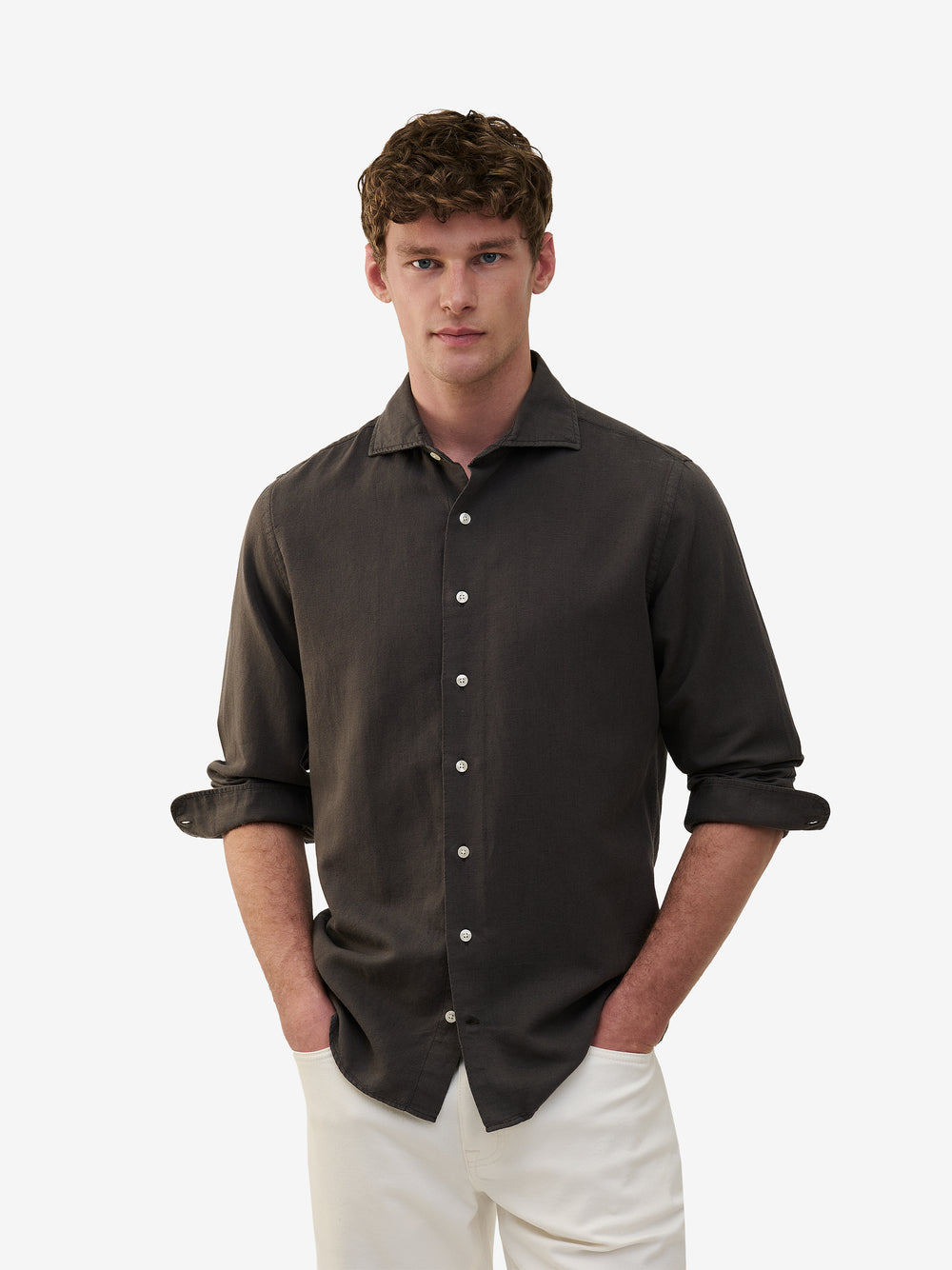 Specialist Cotton Linen SH01014-DBR