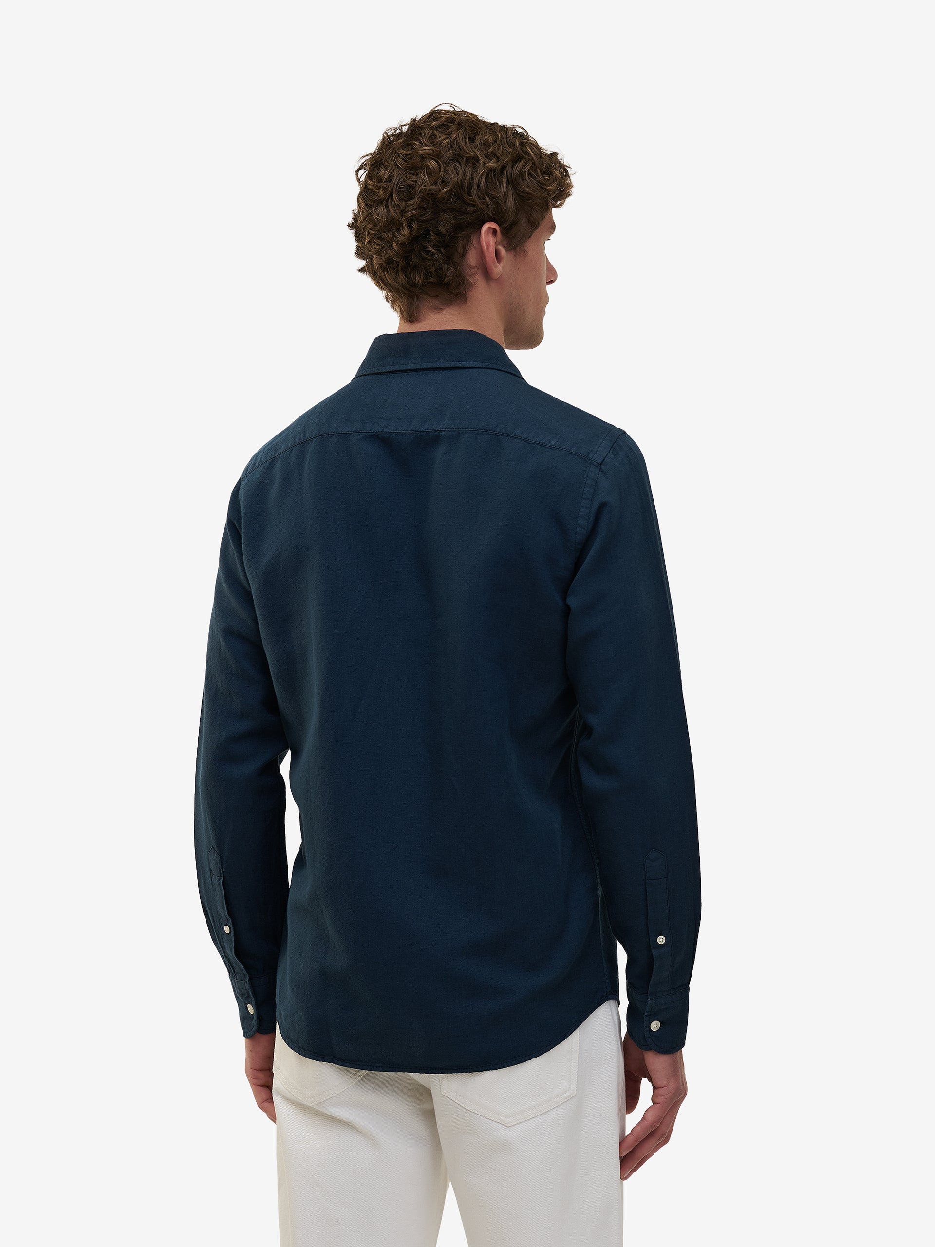 Specialist Cotton Linen SH01014-NVY