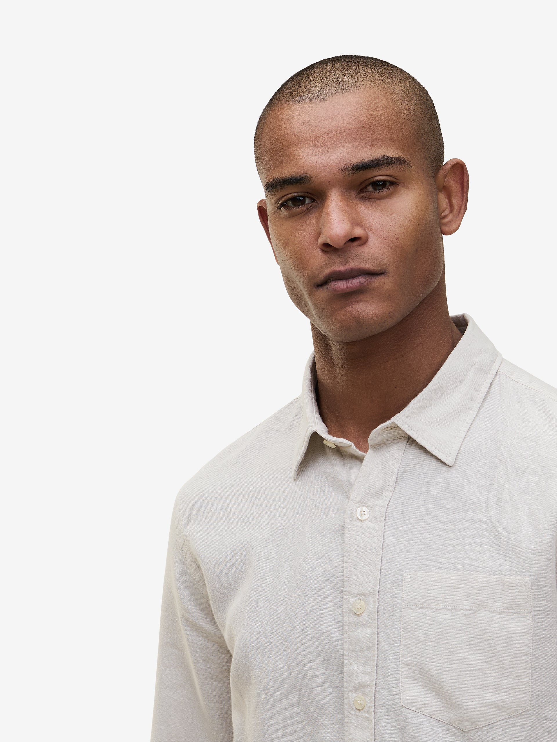 Brookvale katoen-linnen SH01015-BEI