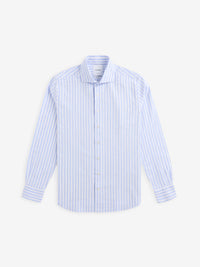 Specialist Stripe Cotton Linen SH01018-BLU