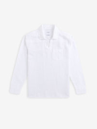 Ashfield Cotton Linen SH01020-WHT