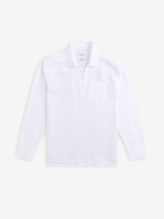 Ashfield Cotton Linen SH01020-WHT