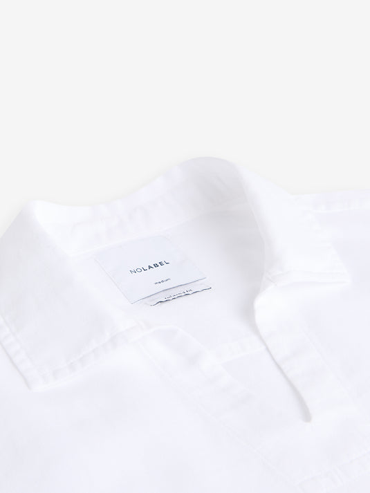 Ashfield Cotton Linen SH01020-WHT