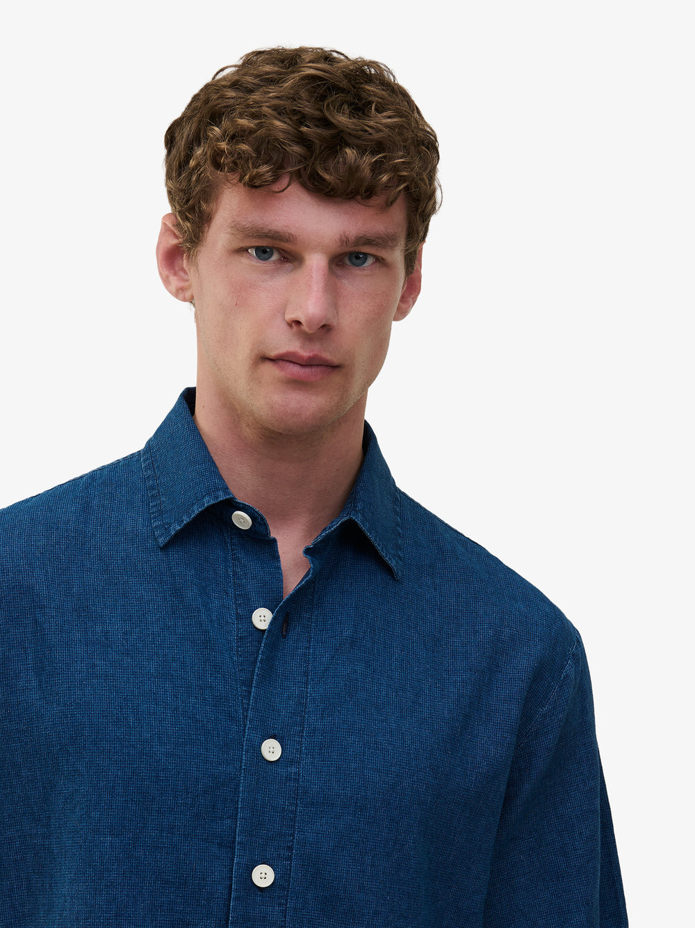 Durban Cotton Linen SH01021-BLU