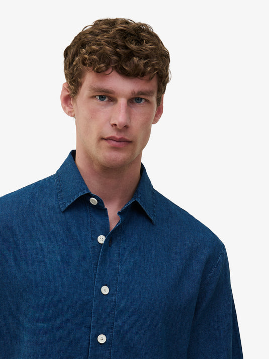 Durban Cotton Linen SH01021-BLU