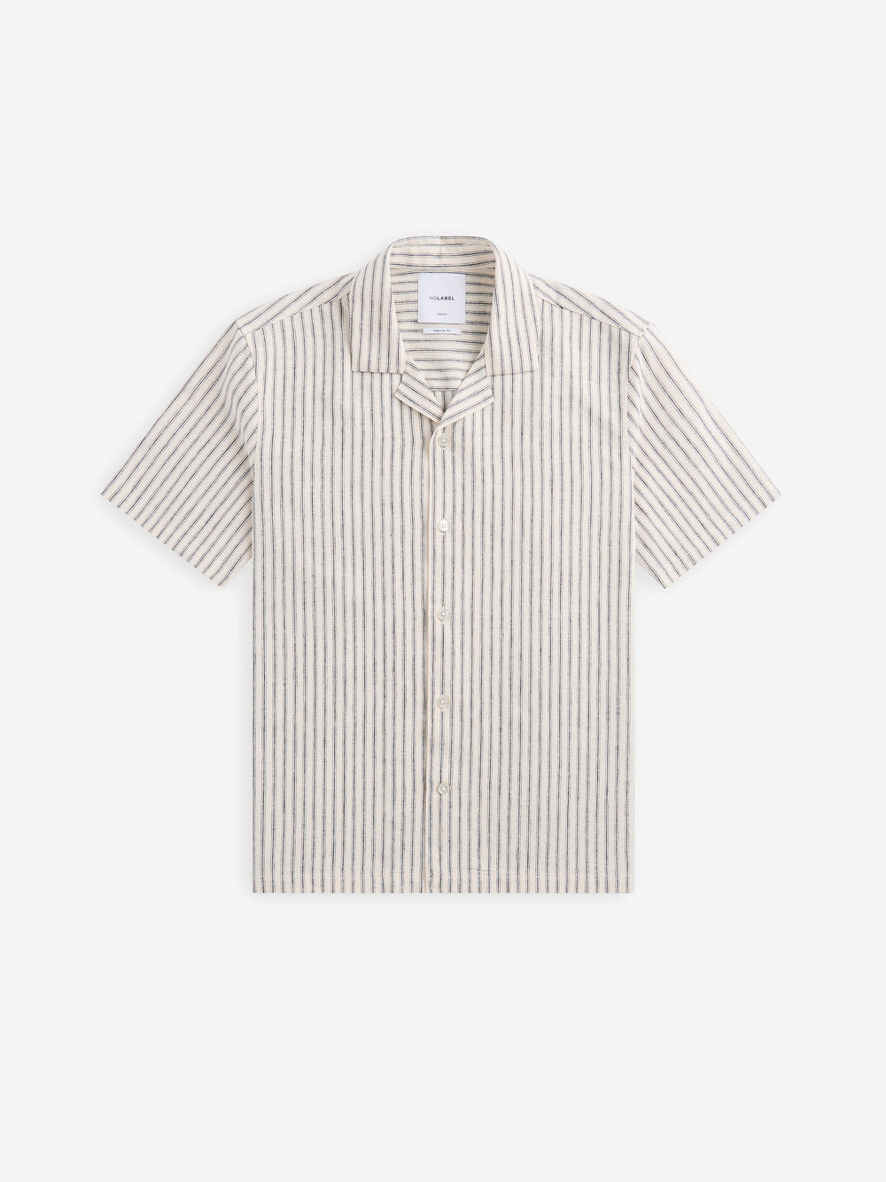 Cliff Stripe Linen Cotton SH01024-GRY