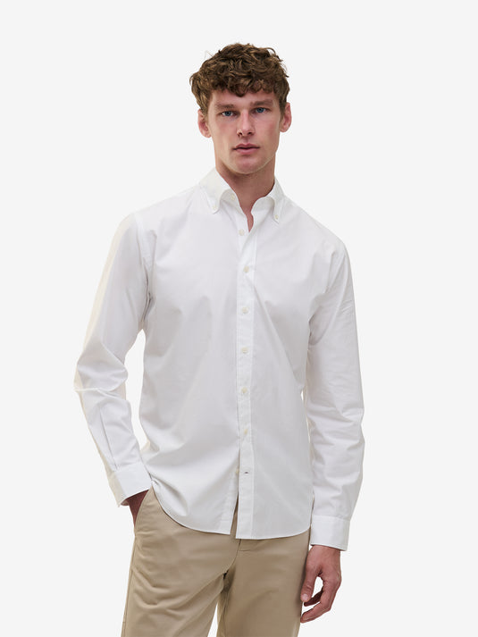 Maytown Cotton Poplin SH01026-WHT