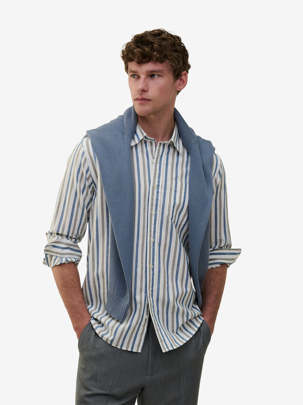 Brookvale Cotton Linen Stripe SH01030-BGS