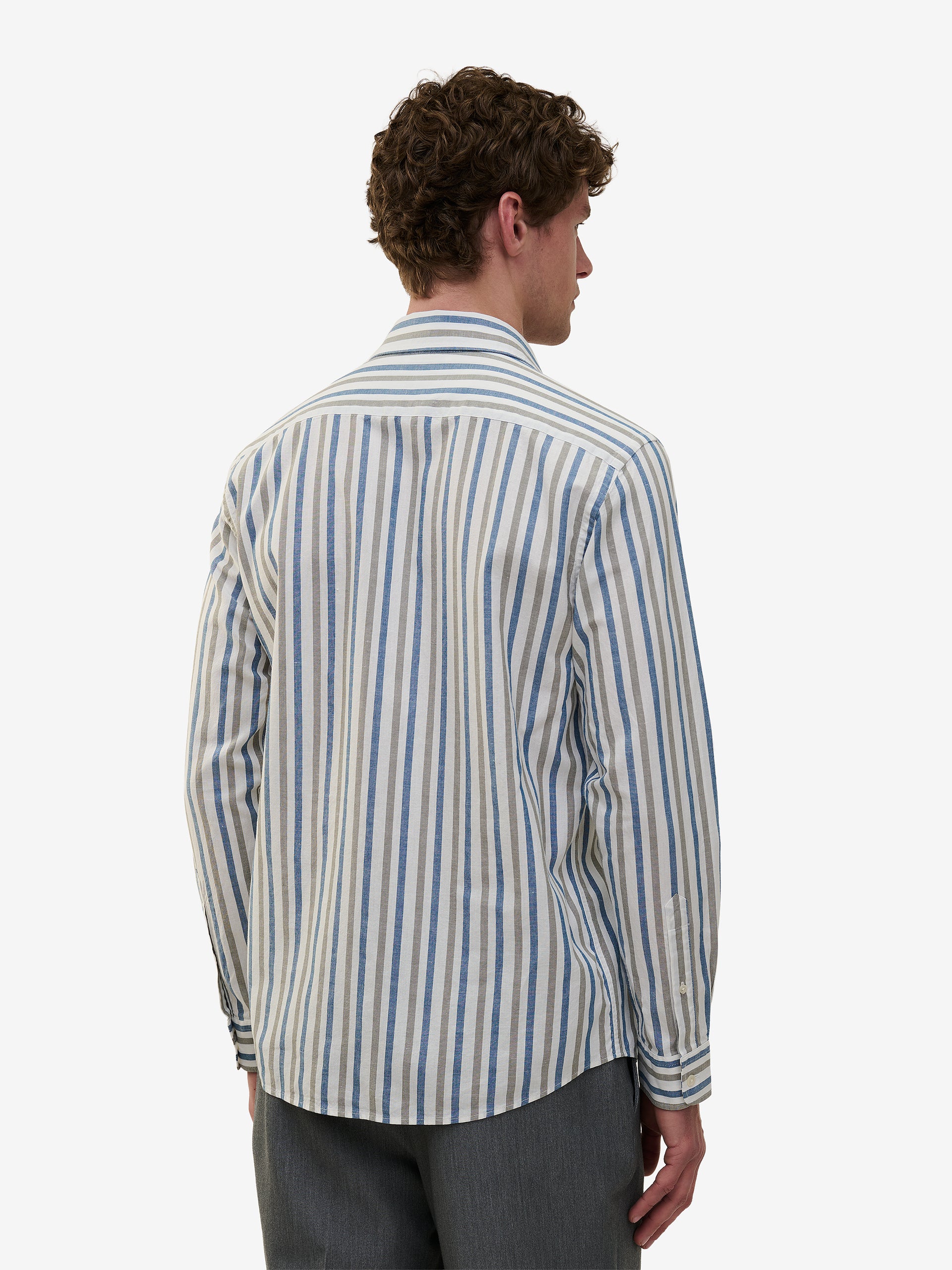 Brookvale Cotton Linen Stripe SH01030-BGS