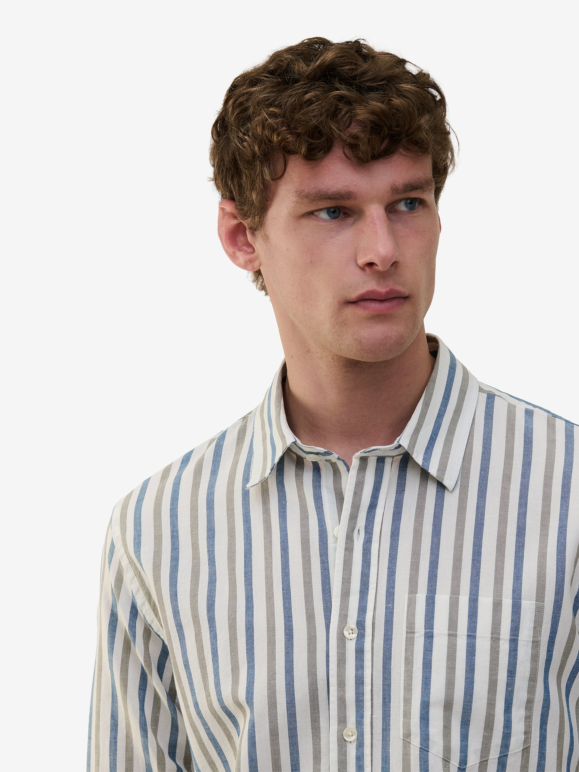 Brookvale Cotton Linen Stripe SH01030-BGS