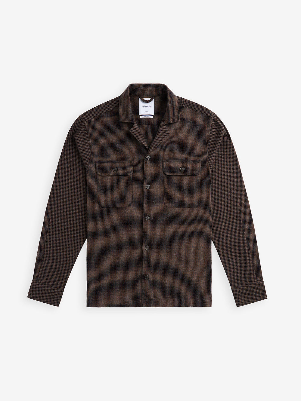 Jason Houndstooth Cotton SH01043-BRW