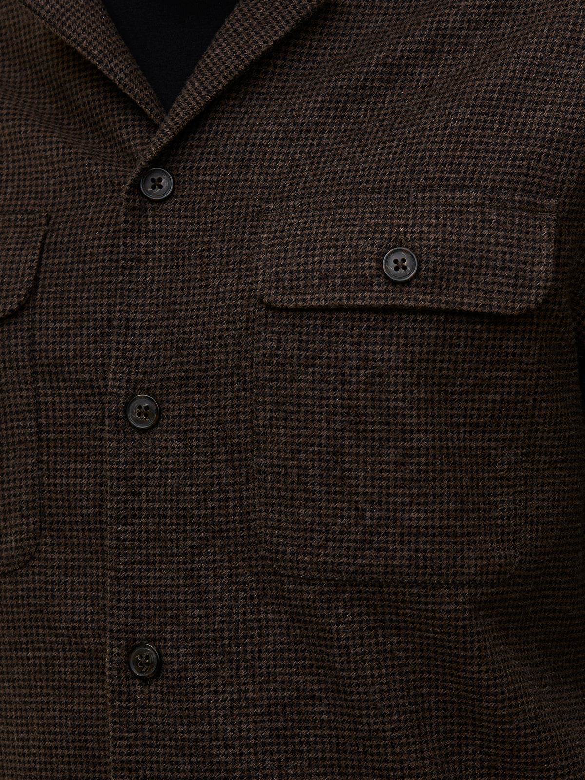 Jason Houndstooth Cotton SH01043-BRW
