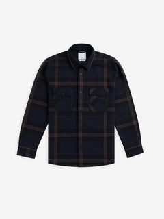 Ohio Brushed Check SH01044-NVY