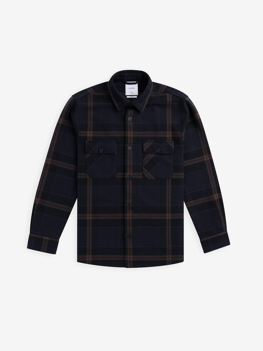 Ohio Brushed Check SH01044-NVY