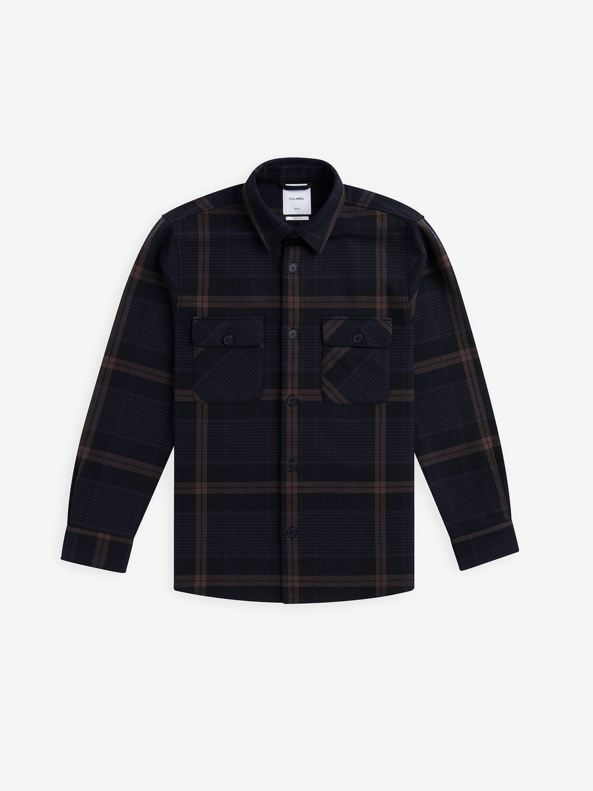 Ohio Brushed Check SH01044-NVY