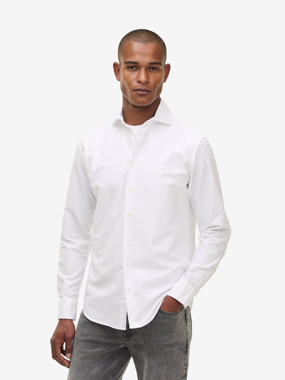 Specialist Oxford Cotton SH90169-WHT