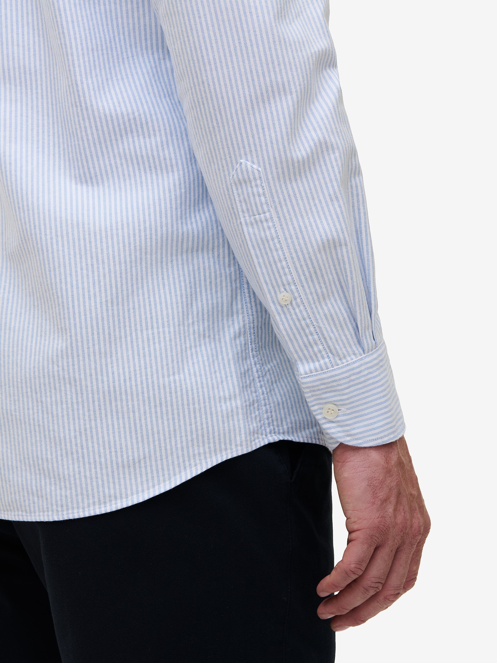 Specialist Striped Oxford Cotton SH90170-LBL