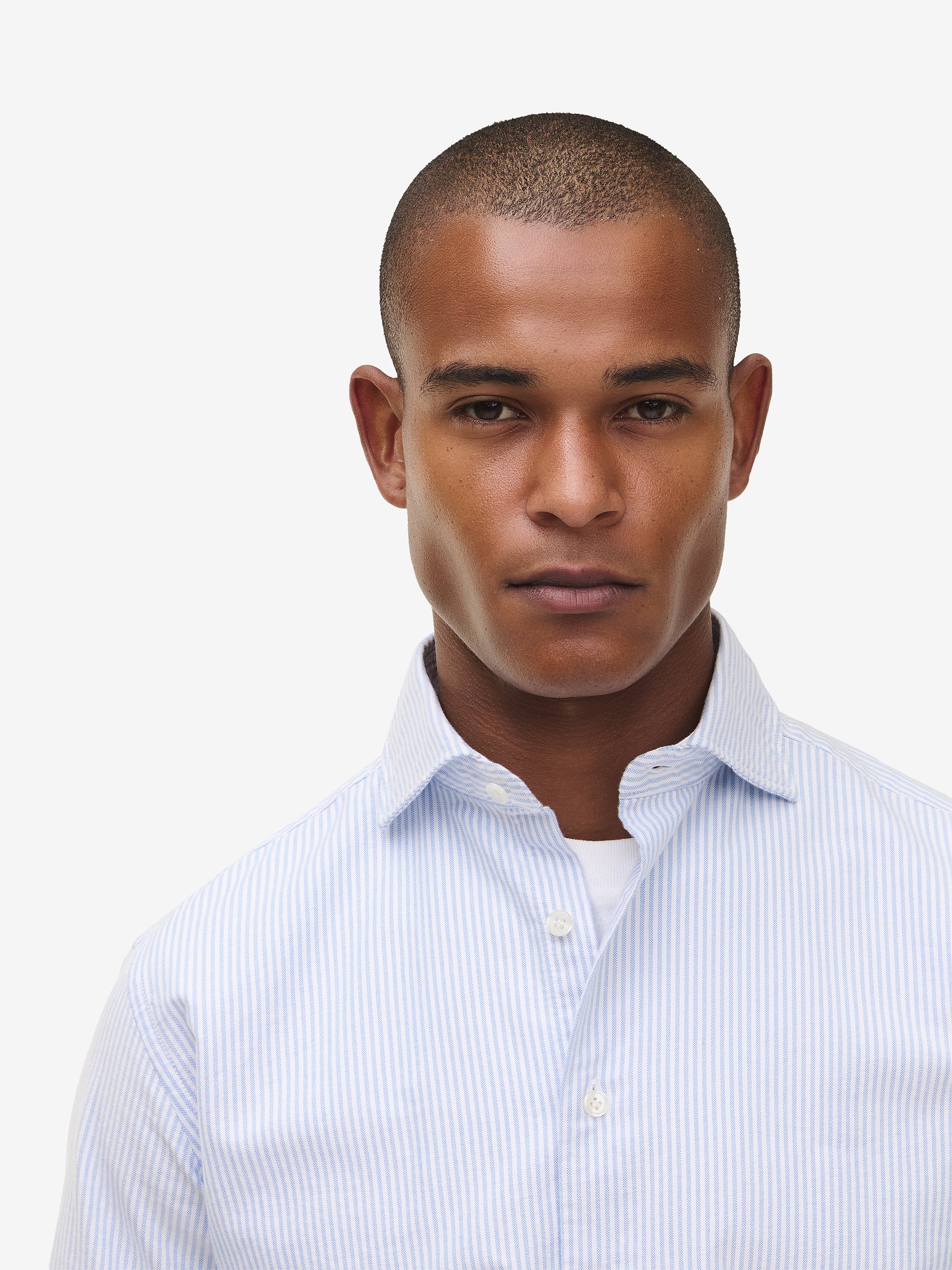 Specialist Striped Oxford Cotton SH90170-LBL