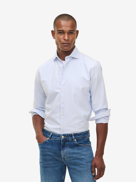 Specialist Striped Oxford Cotton SH90170-LBL