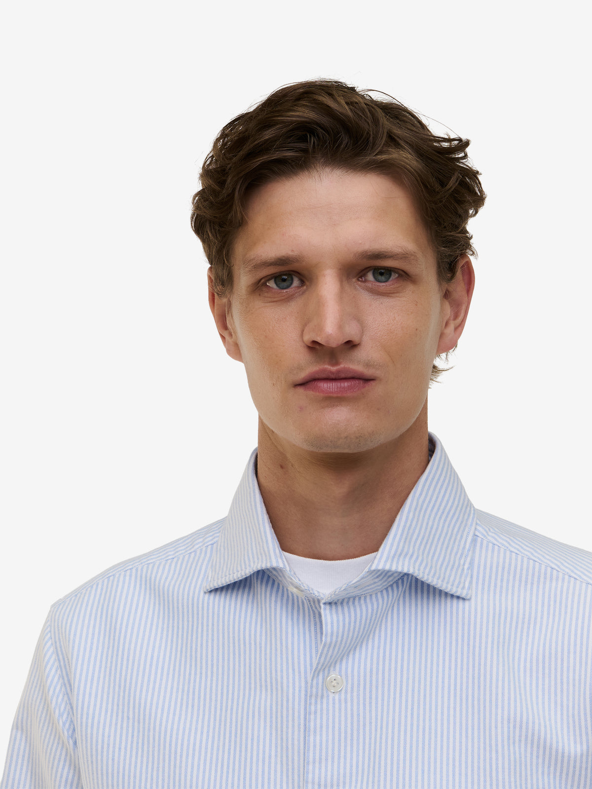 Specialist Striped Oxford Cotton SH90170-LBL