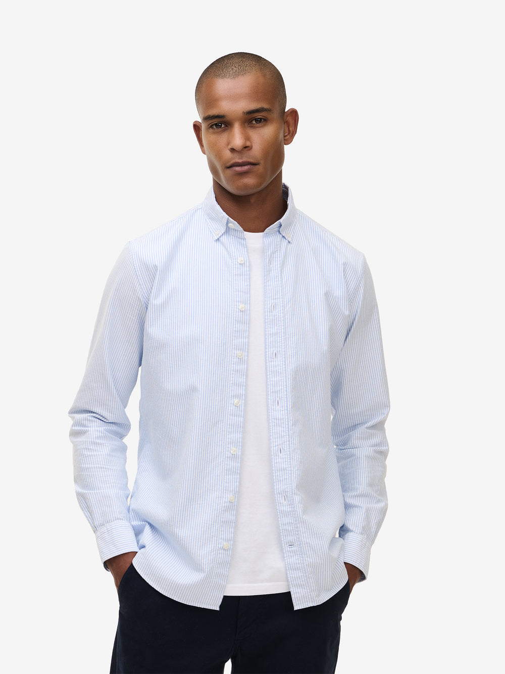 Felix Striped Oxford Cotton SH90172-LBL