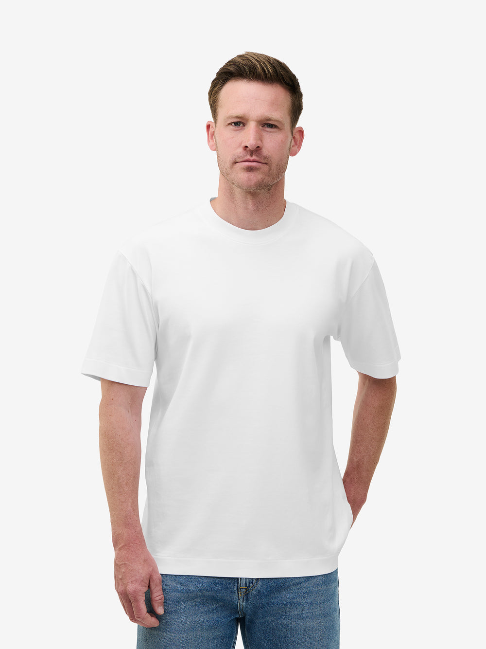 Moon Soft Interlock Cotton TS01001-WHT