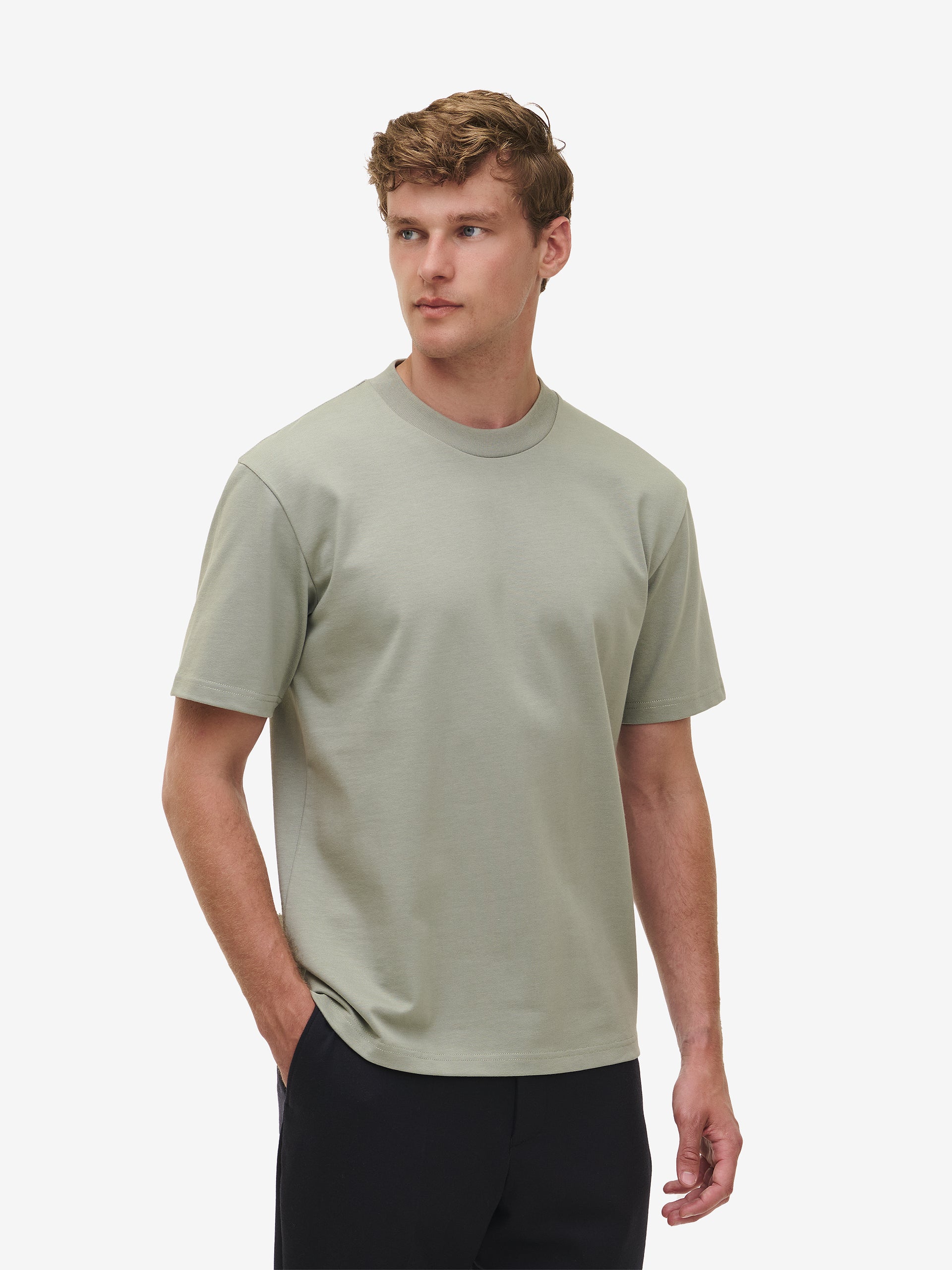 Tee Midweight Cotton TS90017-MSG