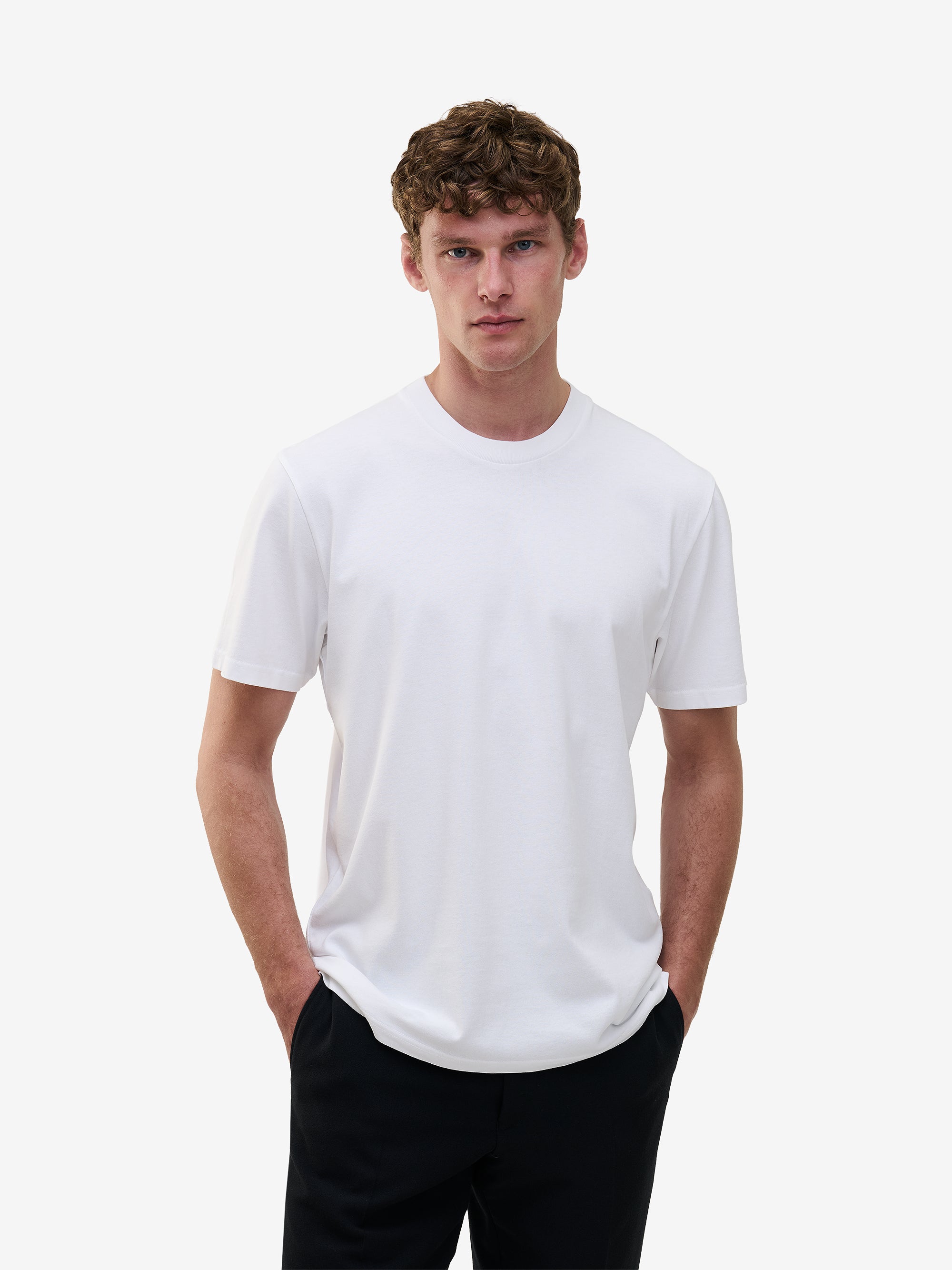 Midweight Organic Cotton Tee Minimalist Menswear | No Label
