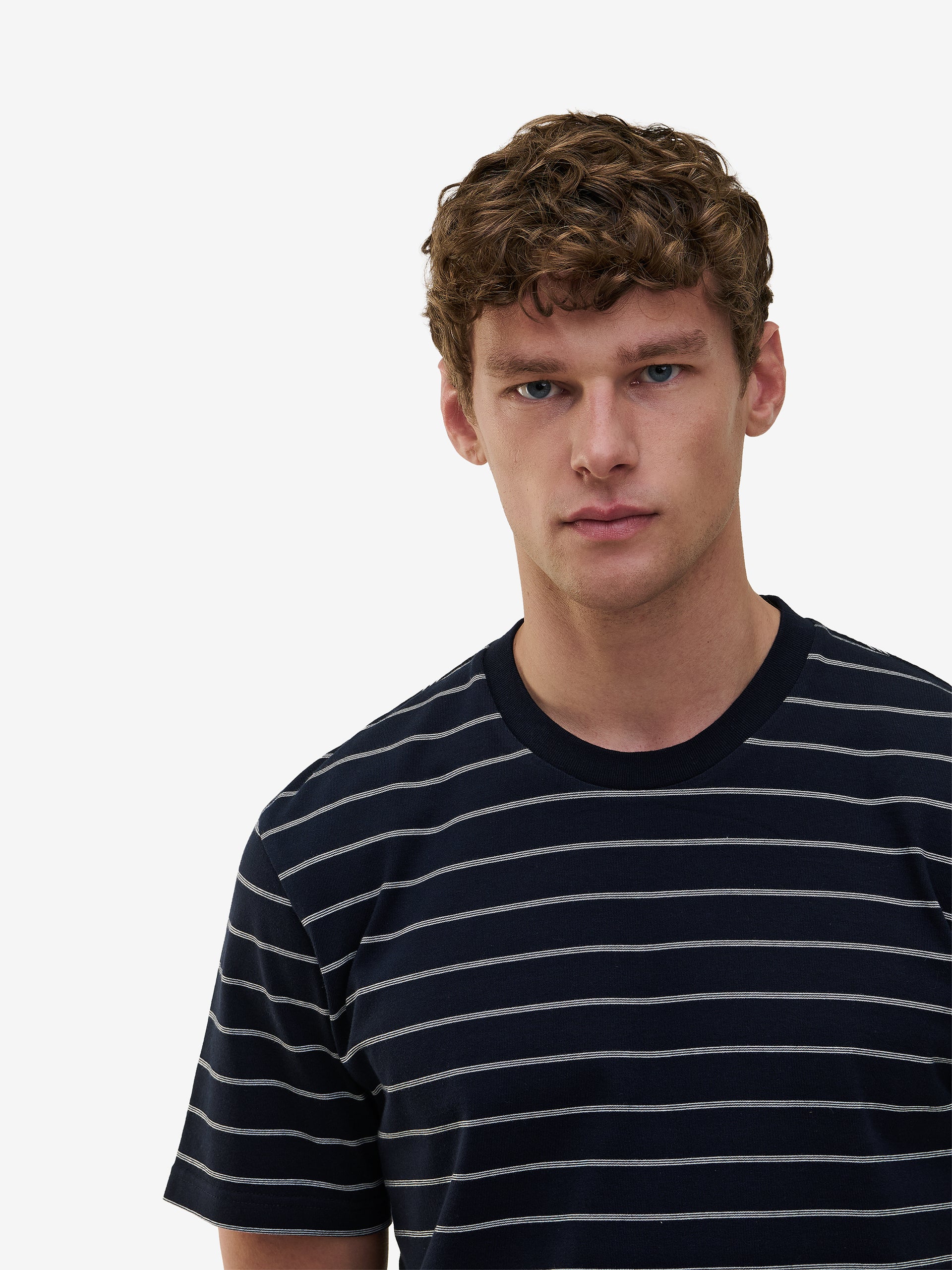 Tee Midweight Cotton Stripe TS90032-OFW